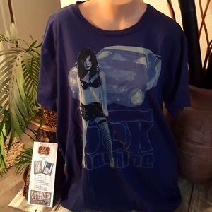 NEW  Mens LIPSERVICE Novelty T Shirt, Sex Machine